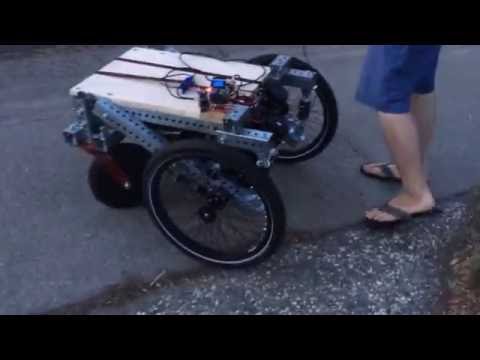DIY Electric Powered Wheelchair Test #1