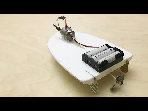 DIY Electric Toy Boat