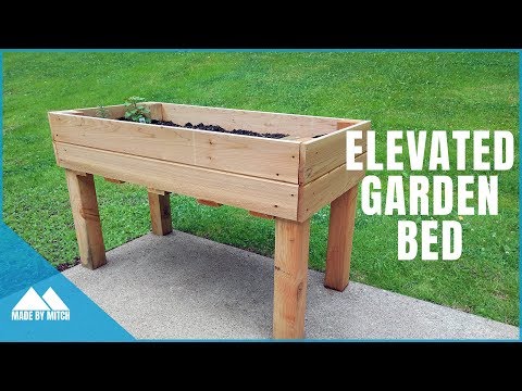 DIY Elevated Garden Bed