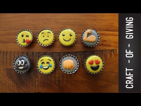 DIY Emoji Magnets | Craft of Giving