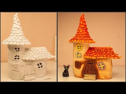 DIY Fairy House Using Jars