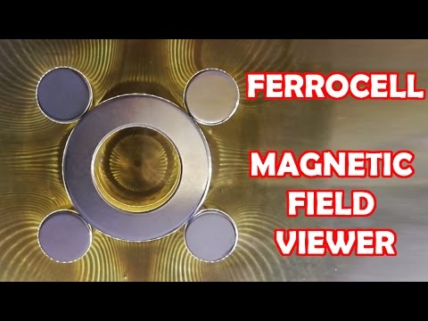 DIY Ferrocell, View Magnetic Fields with Ferrofluid