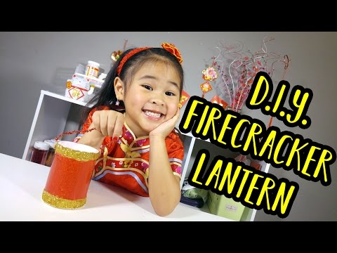 DIY Firecracker Lantern | Chinese New Year Crafts