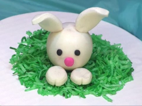 DIY Fondant Bunny Rabbit Cake Topper Tutorial