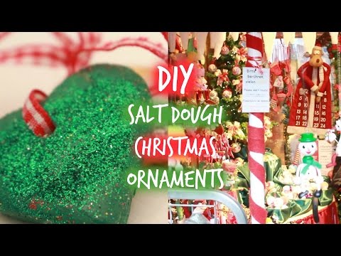 DIY German inspired salt dough xmas ornaments (kids activity)