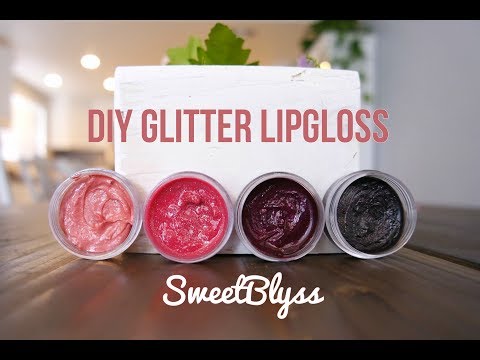 DIY Glitter Lipgloss