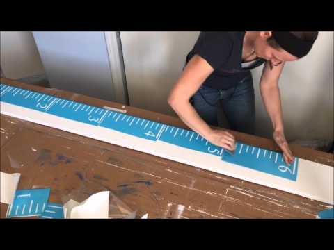 DIY Growth Chart Ruler