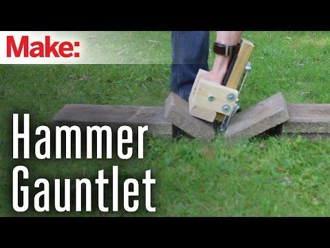 DIY Hacks and How Tos   Brick Punching Gauntlets