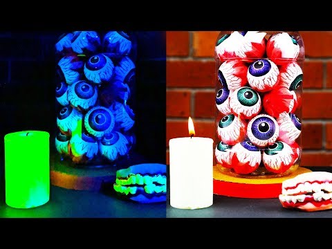 DIY Halloween Eyeball Decor Idea | How to make at HOME