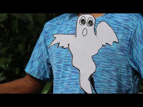 DIY Halloween Ghost that has Flapping Wings using Arduino