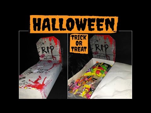 DIY Halloween Idea under a dollar - Trick or Treat