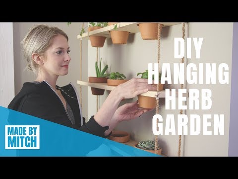 DIY Hanging Herb Garden