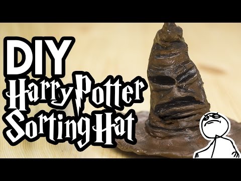 DIY Harry Potter Sorting Hat With Modeling Clay - Do It Like a Boss