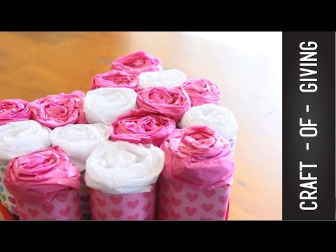 DIY Heart Roses Gift Idea | Craft of Giving