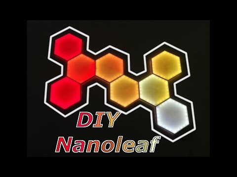 DIY Hexagonal Nanoleaf LED Panel