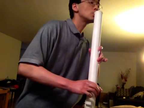 DIY Homemade Bass Recorder ($20) - Hymn Tune &amp;quot;Richmond&amp;quot; (O for a