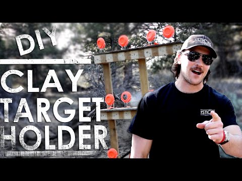 DIY Homemade Clay Target Holder - CHEAP &amp;amp; PORTABLE | The Sticks Outfitter EP. 16