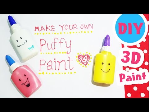 DIY Homemade Puffy Paint!