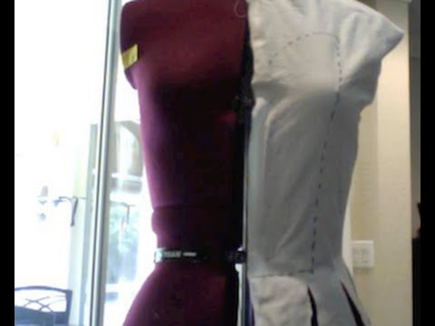 DIY How to Drape a Bustier or Corset