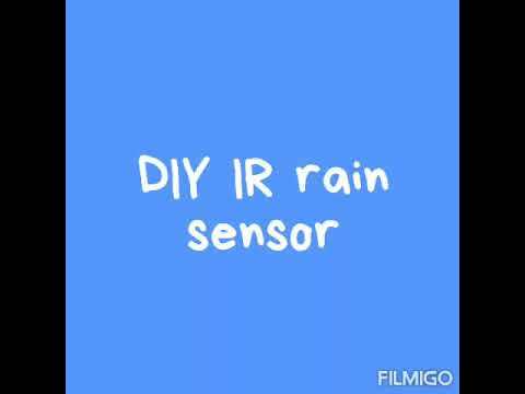 DIY IR rain sensor