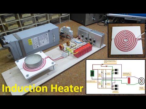 DIY Induction heater with BIFILAR Flat(Pancake) coil Full instructions