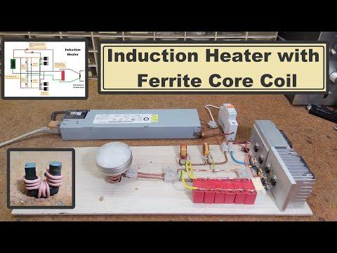 DIY Induction heater with Frrite Core Coil