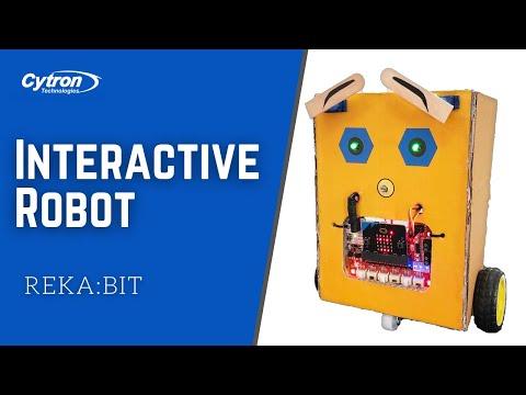 DIY Interactive Robot using REKA:BIT with micro:bit | Tutorial for Beginners