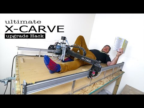 DIY Inventables X-Carve Upgrade//1800 mm XCarve Hack