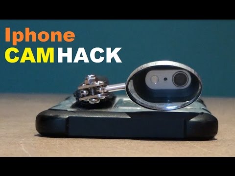 DIY Iphone spy Camera and flashlight Lifehack