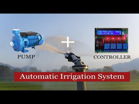 DIY Irrigation timing controller