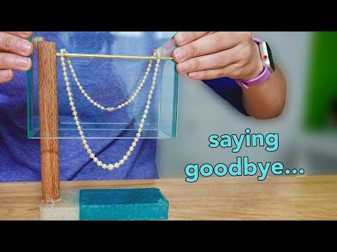 DIY Jewelry Display Stand with Glass Cover