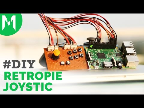 DIY Joystick wtih tactile switches for Retropie