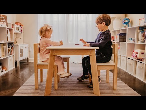 DIY Kid's Table and Chairs