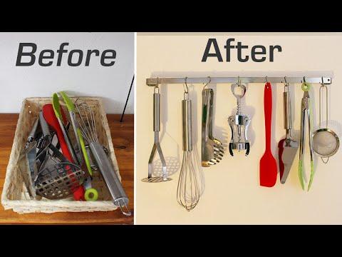 DIY Kitchen Hook Rack | Dream Workshop