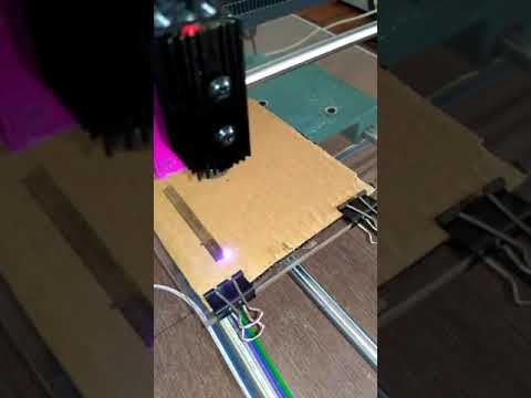 DIY LASER ENGRAVER TEST