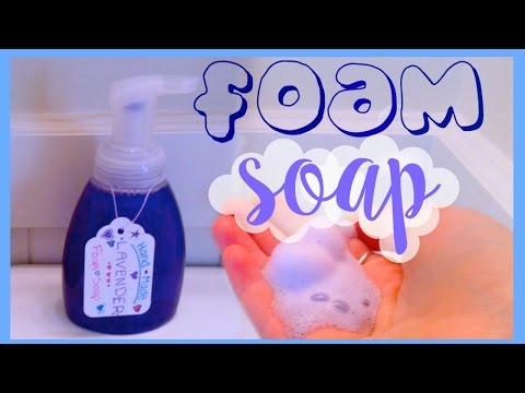 DIY LAVENDER FOAMING HAND SOAP