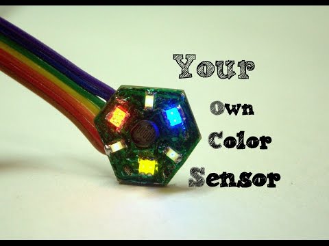 DIY LED Color Sensor To use with Arduino - HD