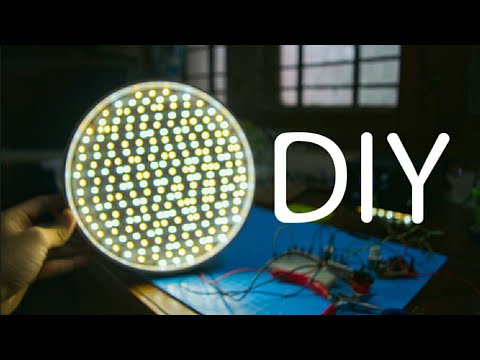 DIY LED Video Light Panel  -Variable Color Temperature