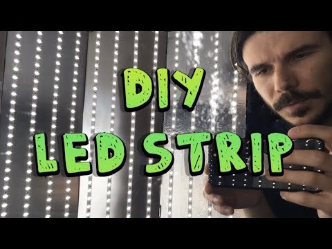 DIY LED strip: How to cut, connect, solder and power LED strip