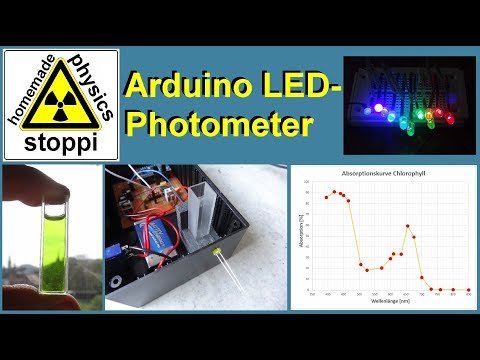 DIY LED-Photometer with Arduino / LED Photometer mit Arduino