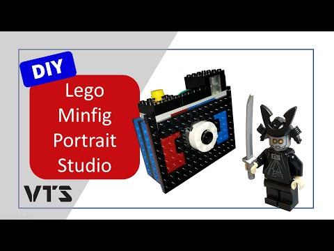 DIY LEGO Minifig Portrait Studio (raspberry pi project)