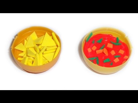 DIY LPS Food Chips &amp;amp; Dip - How to Make DIY LPS Food Crafts &amp;amp; Doll Crafts