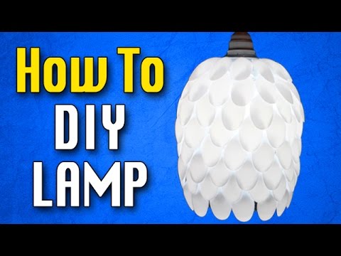 DIY Lamp | How to make a homemade Lamp