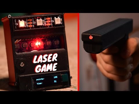 DIY Laser Game - Pistol + Shield