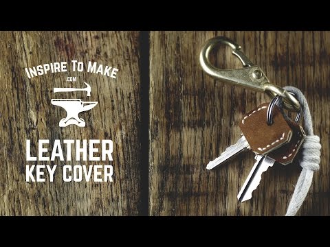 DIY Leather Key Cover