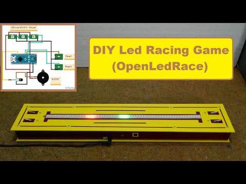 DIY Led Racing Game (Open Led Race)