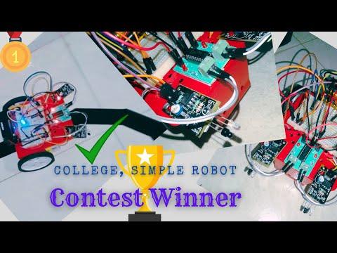 DIY Line Follower Robot Without Micro controller || Obstacle Detection Using IR School Project 2023