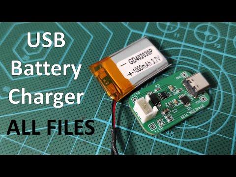 DIY Lithium Battery charger Citcuit (with protection)