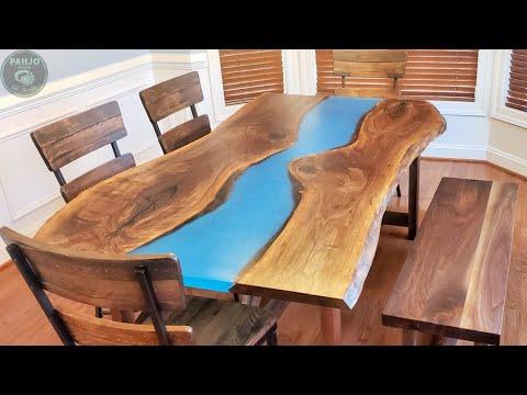 DIY Live Edge Epoxy Table Tutorial