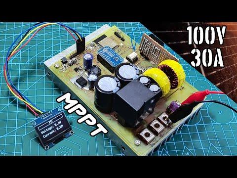 DIY MPPT Solar Charge Controller(ESP32).